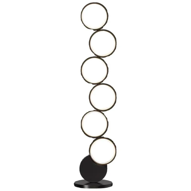 

Modern floor lamp minimalist creative hollow ring ambient lamp room table lamp