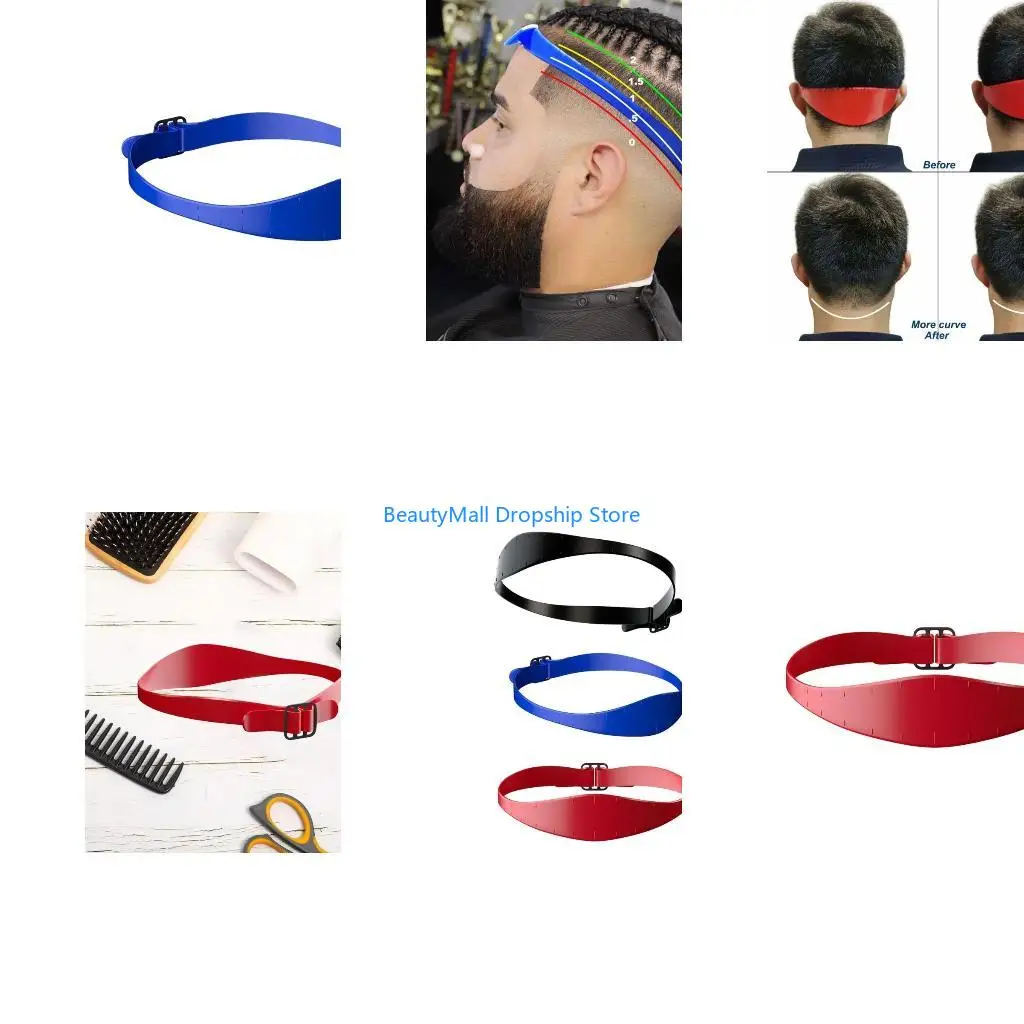 40JD Neckline Shaving Template and Hair Trimming Guide DIY Haircut Template for Men