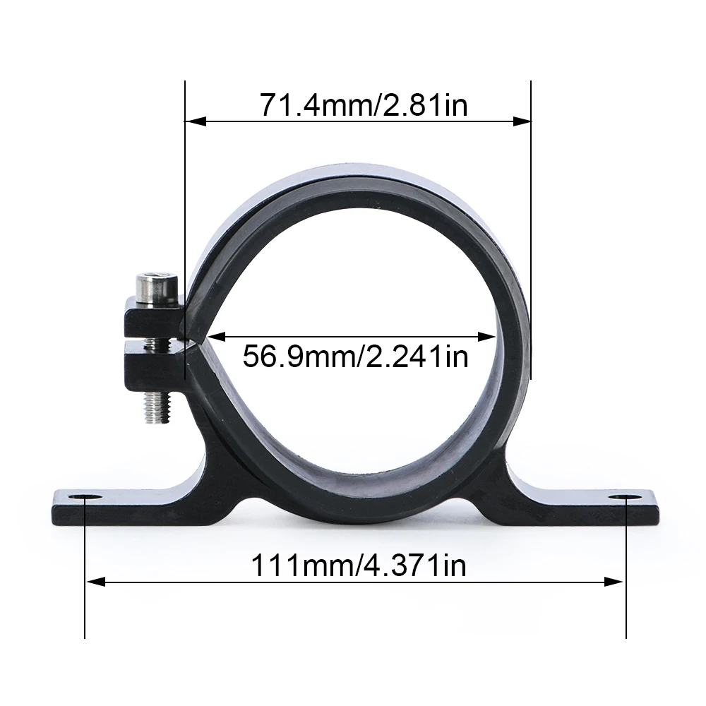 Vr-ホンダシビックek99-044用アルミニウムシングル燃料ポンプブラケット/燃料フィルターブラケット60mm,VR-LS2511