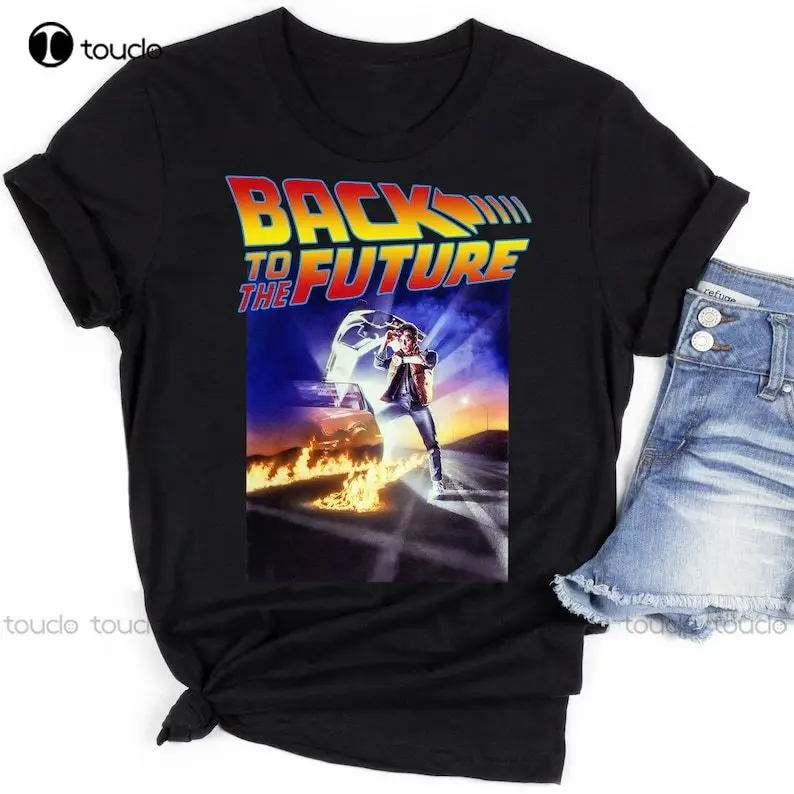 Back To The Future Shirts, Marty Mcfly Back To The Future Movie Posters Tee Shirt, Back To The Future Shirt, 80S Vintage Movie