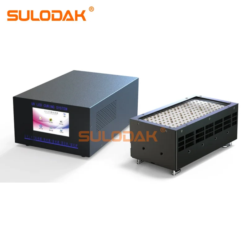 UV resin glue LED lamp drying UV material coating 395nm UVLED curing lamp pre-curing UV lamp screen printing ink drying lamp 400