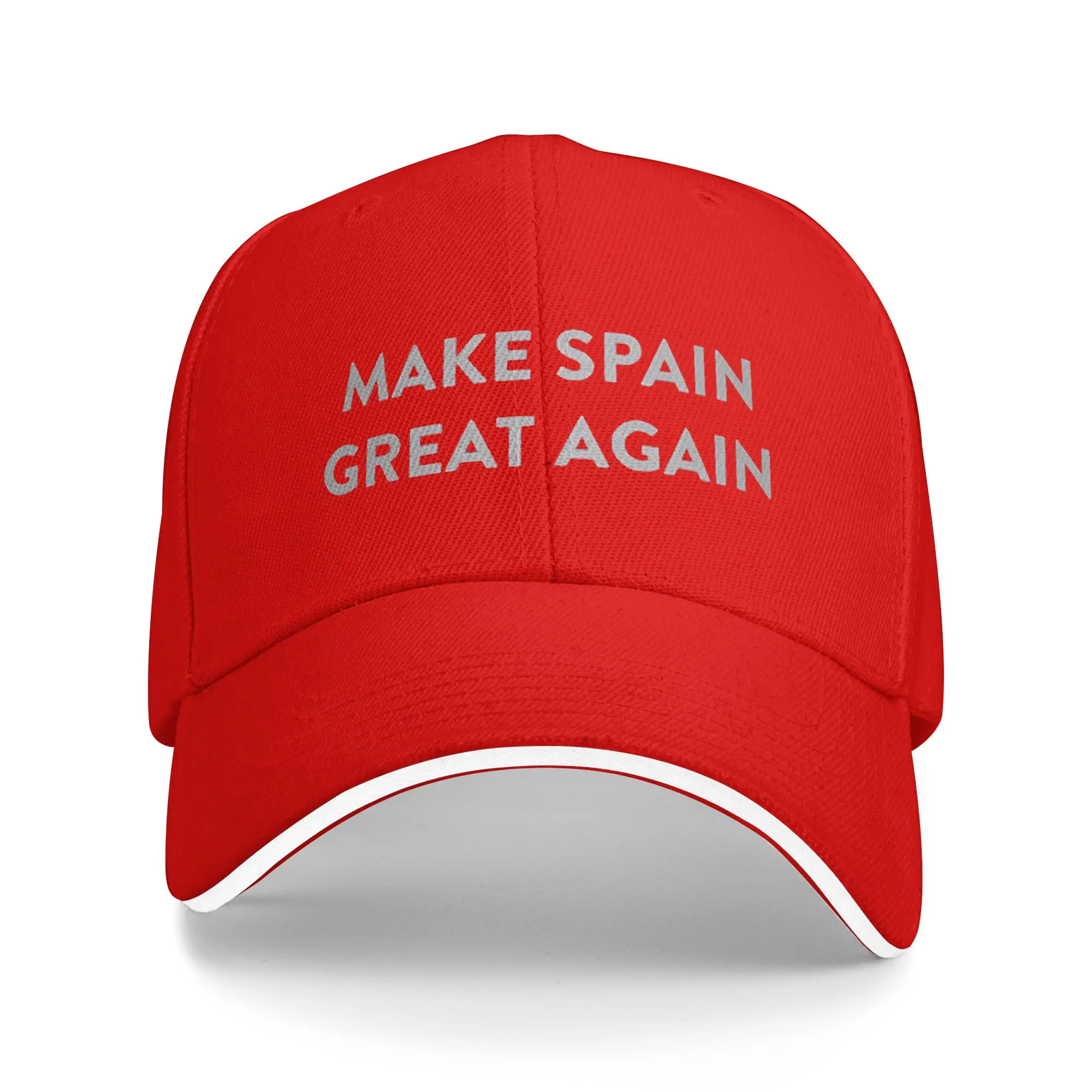 2026 Hagamos España Grande Otra Vez Baseball Caps For Womens Unisex Female Beach Sunscreen Hat Trucker Cap