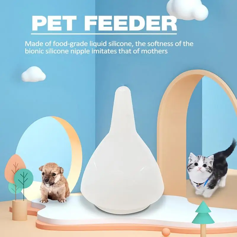 Silicone Pet Feeding Nipple Mini Cat Universal Feeding Pacifier for newborn Kittens Puppies Rabbits Small Animals