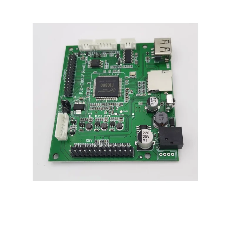 MP4 video playback decoding board LVDS driver high-definition industrial control exhibition module serial communication USB