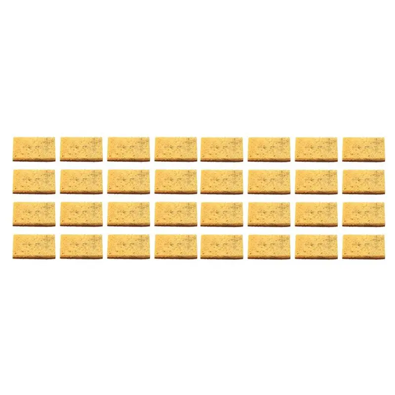 

96Pcs Biodegradable And Compostable Sponges Scouring Pad,Palm Fiber Eco-Friendly Sponge For Kitchen Dishes Cleaning-A68E