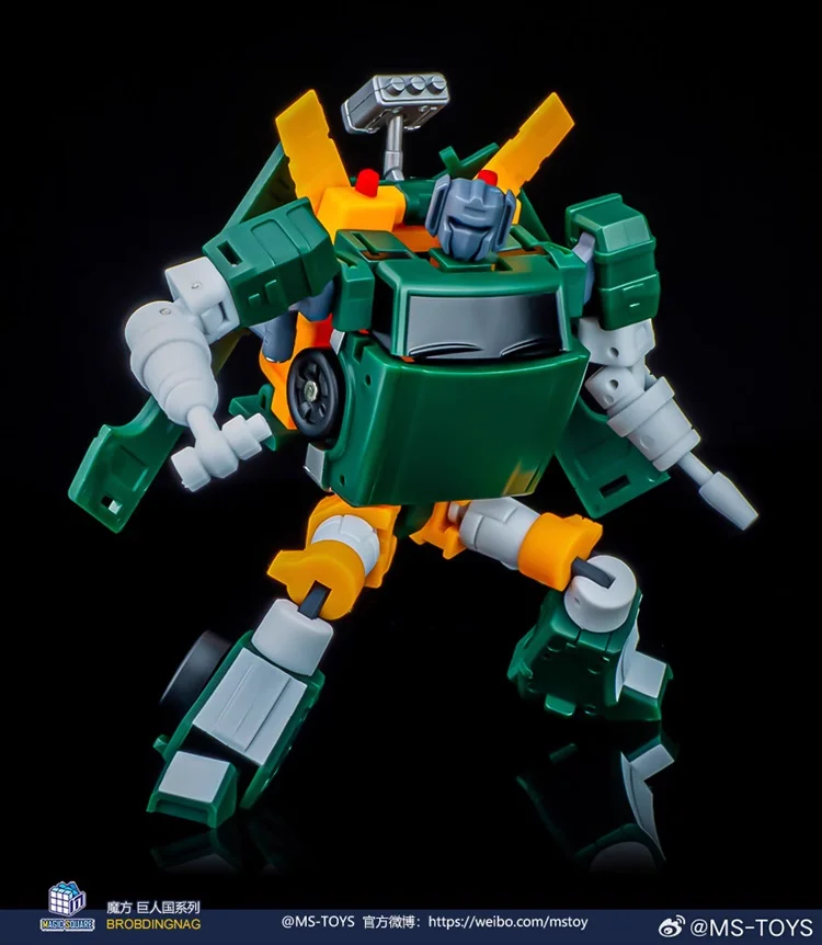 Transformation MS TOYS Magic Square MS-B10A MSB10A Hoist Crane Actionfigur
