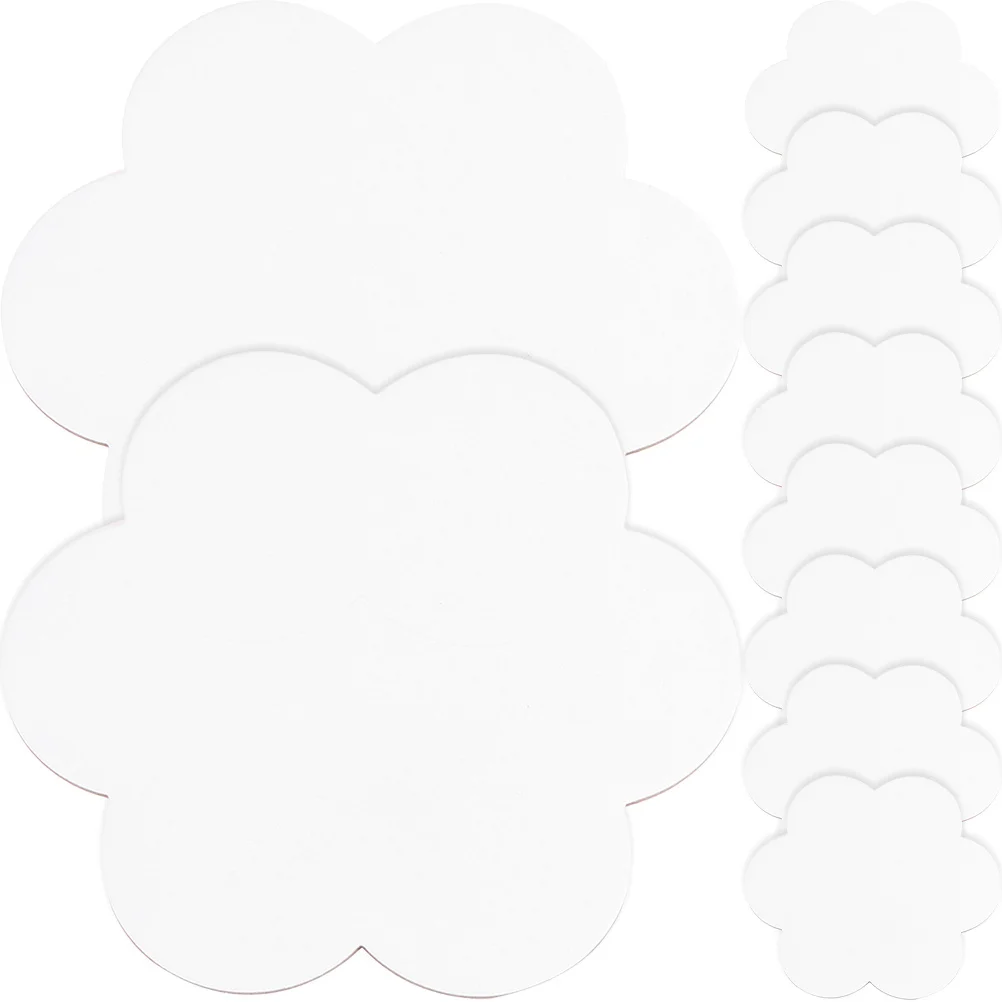 

10Pcs Cotton Canvas Oil Painting Boards Art Drawing Panels Natural Texture Safe Surface for Acrylic Oil Paint Use