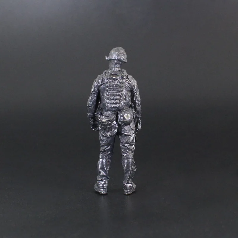 Pièces de jeu de société, modèle de soldat, figurines d'action en laiton, accessoires d'ornement miniatures, homme musculaire, guerrier, jouets créatifs