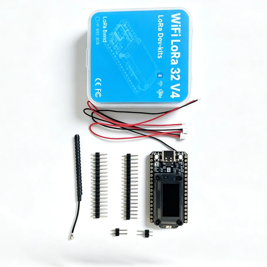 Heltec WiFi LoRa 32 V4 Meshtastic ESP32-S3 SX1262 868 915MHz Off-Grid IoT GPS Expansion OLED BLE Arduino Dev Board