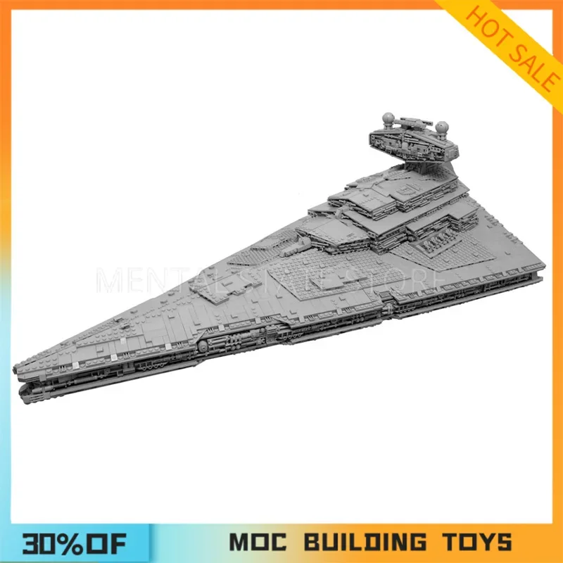 15310 pçs personalizado moc imperial destroyer isd blocos de construção tecnologia tijolos montagem criativa educação brinquedos presente do feriado