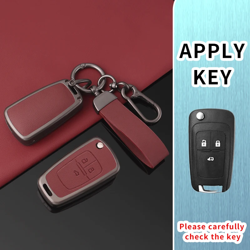 Car Key Case for Buick Chevrolet Cruze Opel Vauxhall Astra J Corsa Insignia Mokka Encore