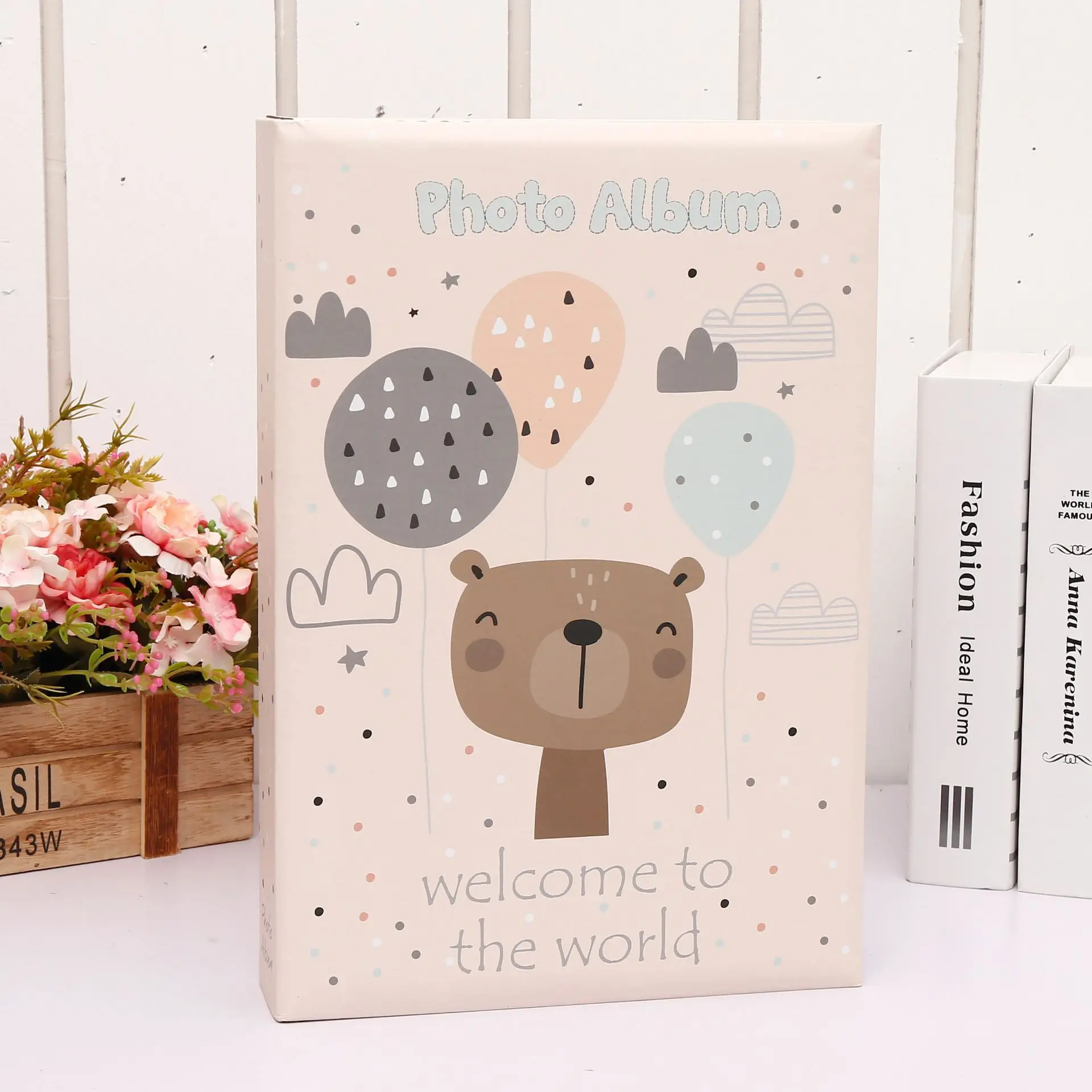 Creative 6-inch 300 Pocket Photo Album Baby Growth Couple Album Can Be Written Inside Family Wedding Foto Diy Craft