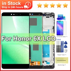 5.5'' For Honor 6X LCD Display Touch screen Digitizer Assembly With Frame Replacement BLN-L24 BLN-AL10 BLN-L21