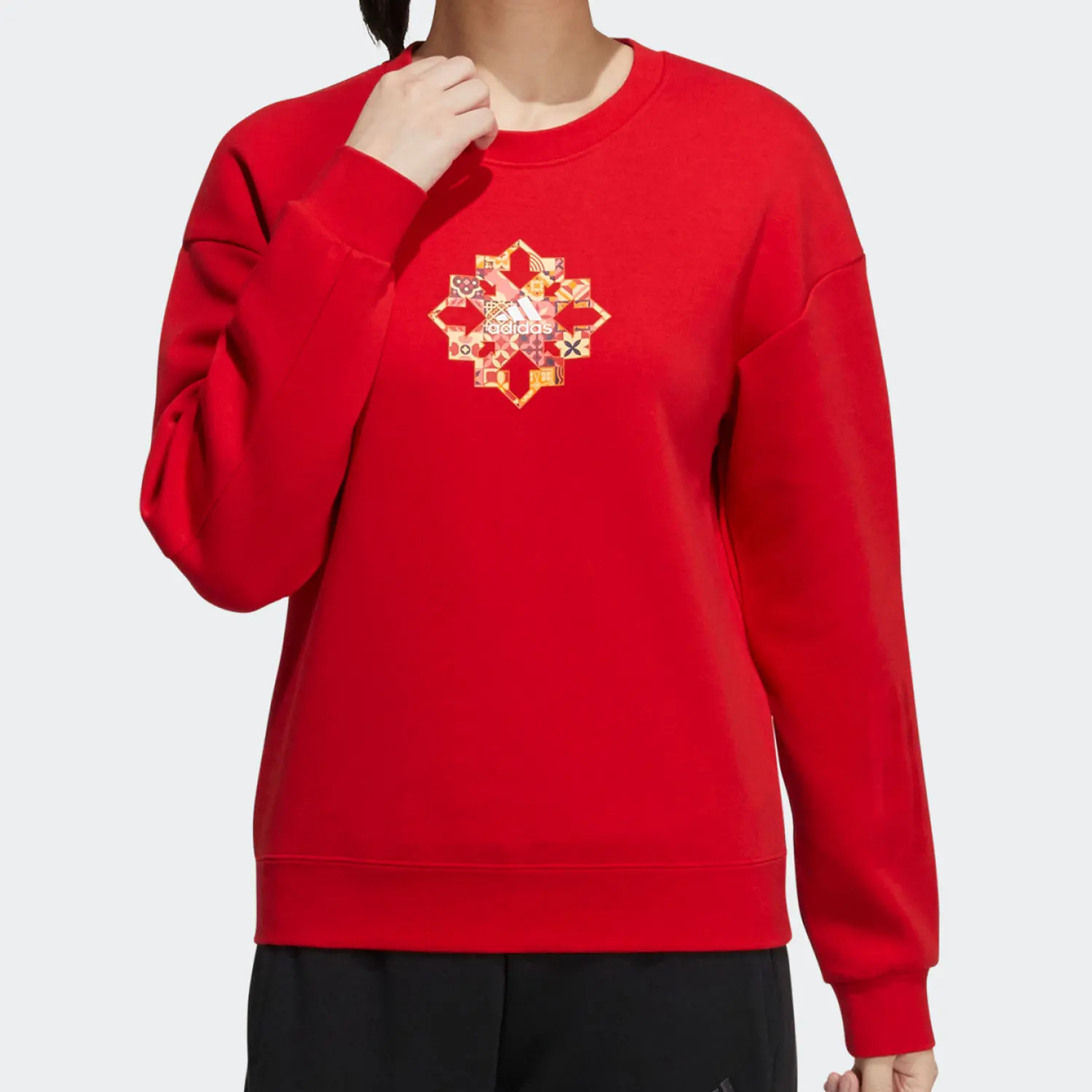 

Женская толстовка с круглым вырезом Adidas Originals New Year New Season HC2804