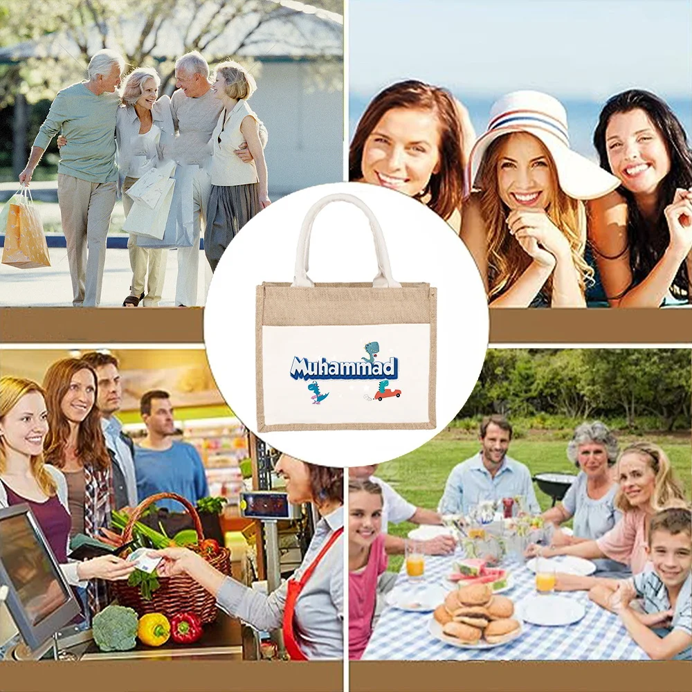 Personalized Customized Shopping Bags Fashionable Handbags Portable Outdoor Storage Bags Customized Products