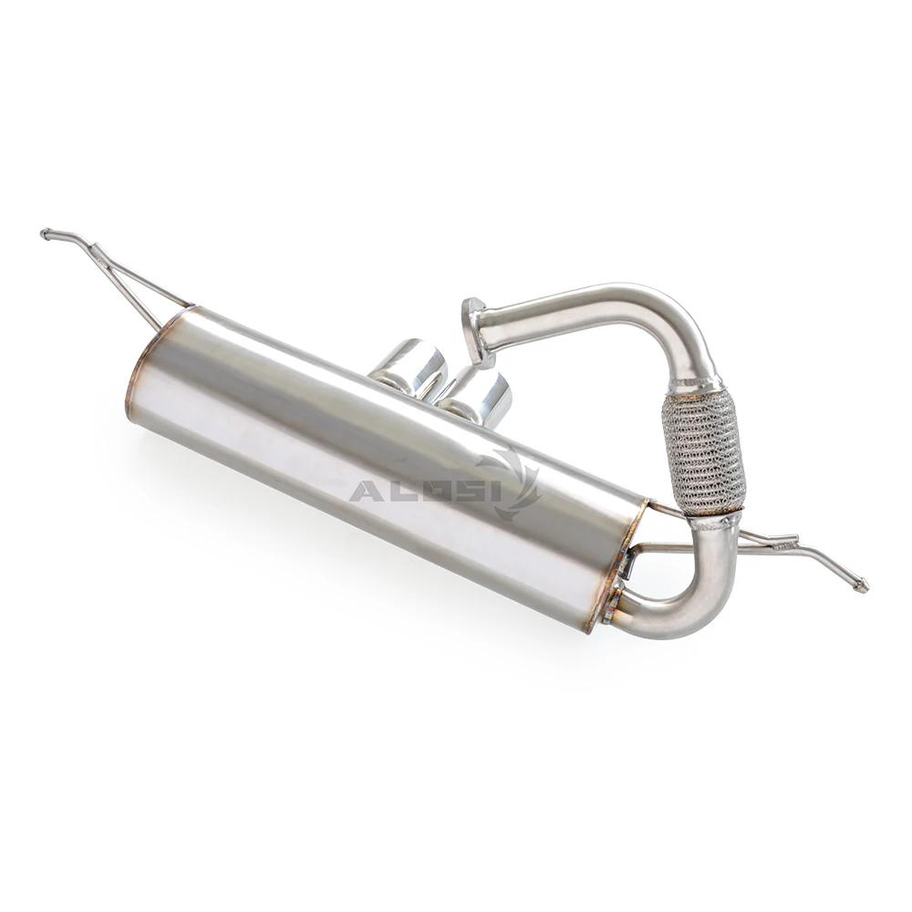 

Suitable for Mercedes Benz Smart W453 1.0/0.9T 2015-2021 Cat Back Exhaust Stainless Steel Performance ExhaustsMid exhaust tip