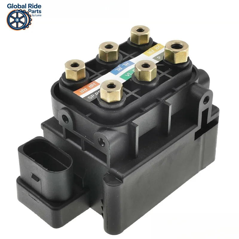 

Подходит для Mercedes-Benz W212 W216 C216 CL550 E400 2123200358, 0993200058, 2513200058 Электромагнитный блок клапана пневматической подвески