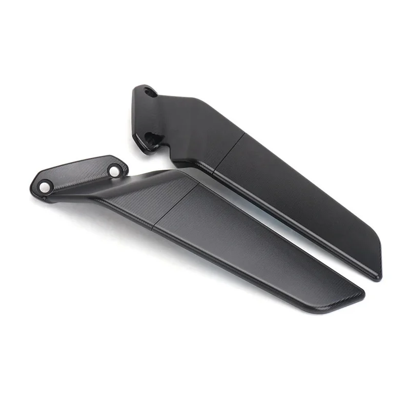 new Motorcycle Mirror Blue Anti-Glare Wind Wing Rotating Rearview Mirror Kit For Kawasaki NINJA 636 ZX-6R ZX6R 2019-2024