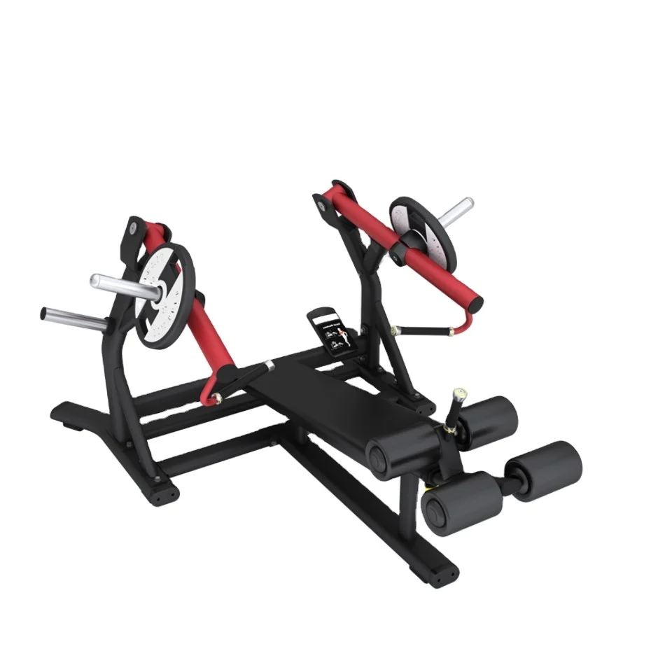

New Gym Strength Equipment Chest Press Decline Plate Loaded Chest Press Minolta Fitness