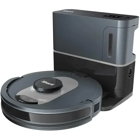 AI Robot Vacuum Cleaner - Ultra Clean, Home Mapping, 30-Day Bagless Base, Ideal for Pet Hair, Alexa Compatible, Black/Silver (Re