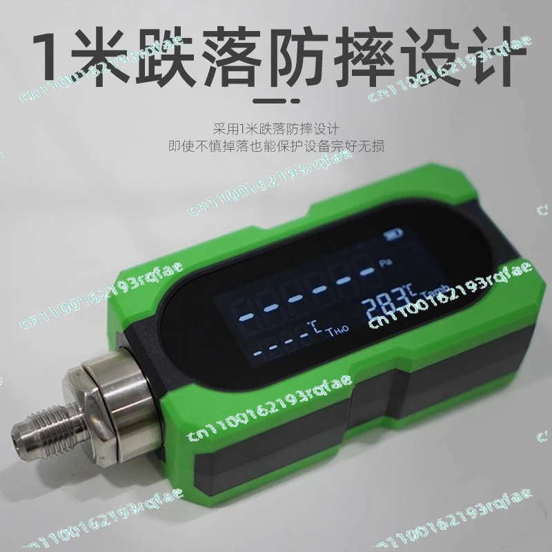 Digital Vacuum Gauge for HVAC Vacuum Pump Absolute & Negative Pressure Refrigerant Vacuum Tester Meter