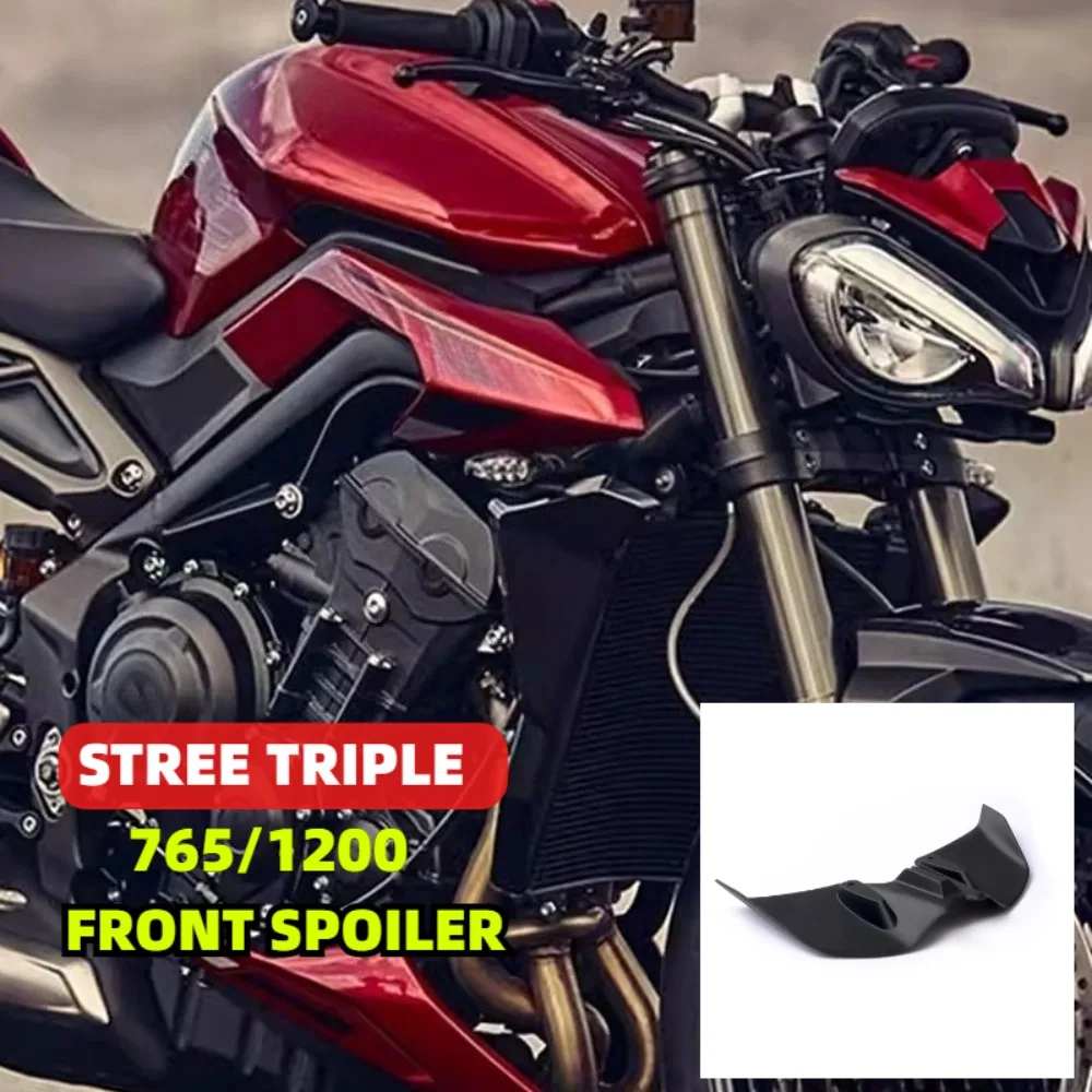 For Triumph Street Triple 765 RS 1200 RS GP WING Motorcycle Winglets Aerodynamic Wind Side Wings Spoiler Fairing  Accessories