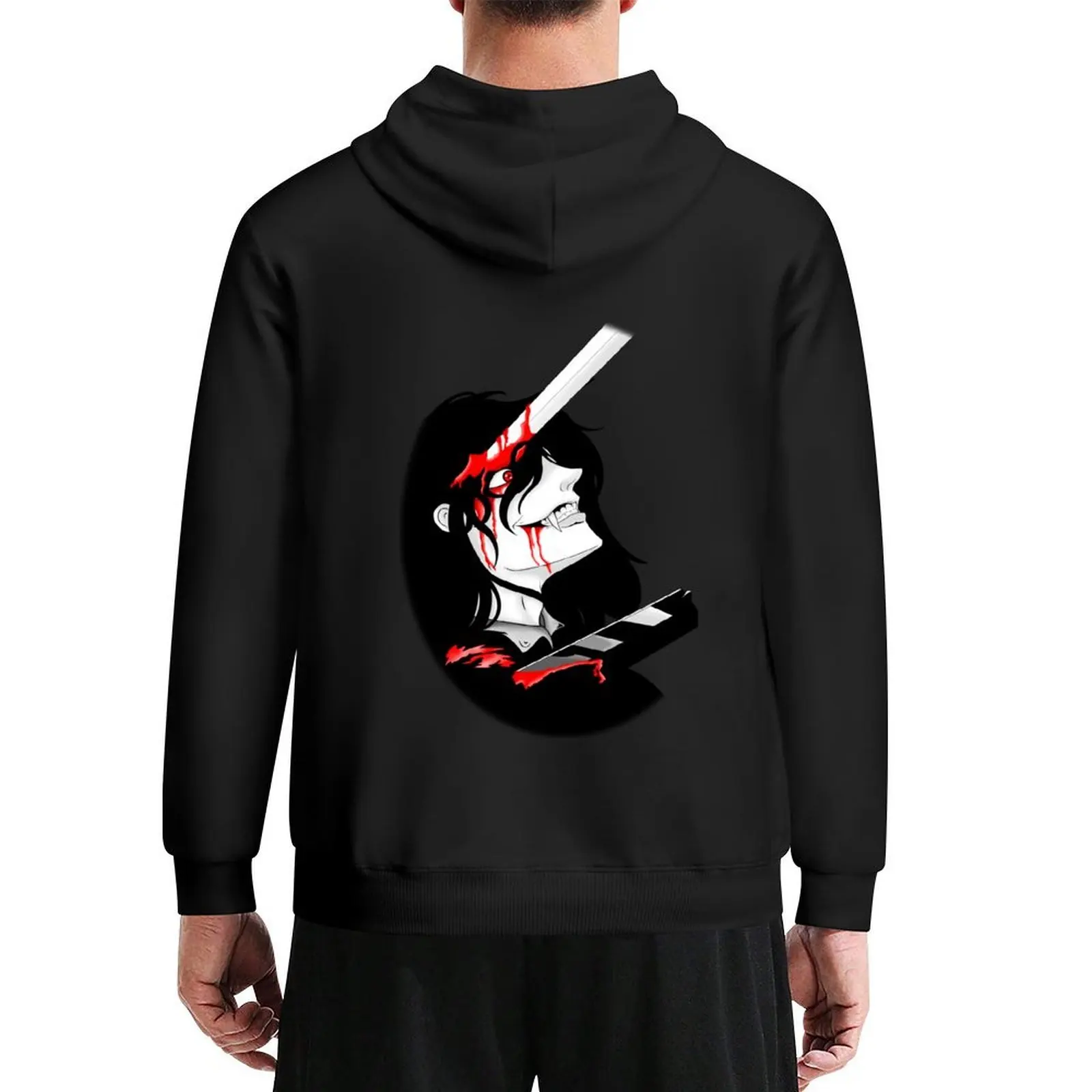 

Alucard, Hellsing Hoodie men's autumn clothes male clothes autumn jacket men anime clothing new in hoodies and blouses