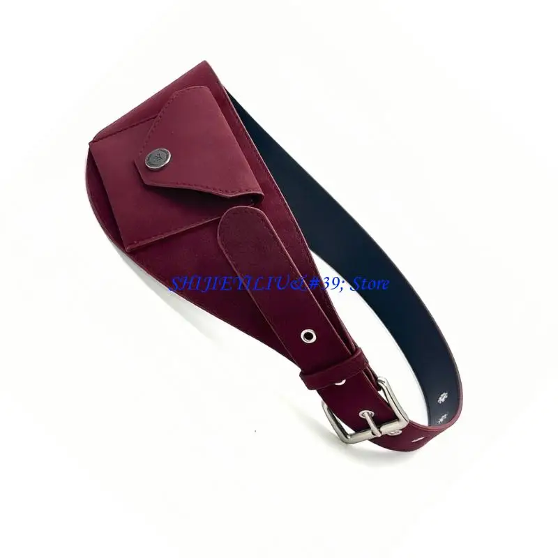 E21F Multifunctional Unisex Waist Bag Belt Girdle For Essential Items Organization And Comfortable Wear During Activity