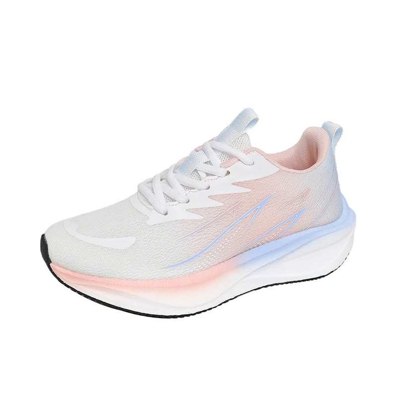 

Spring and Autumn Sports Women's Shoes 2026 New Gradient Casual Sports Shoes Mesh Breathable Soft Sole Women's Shoes