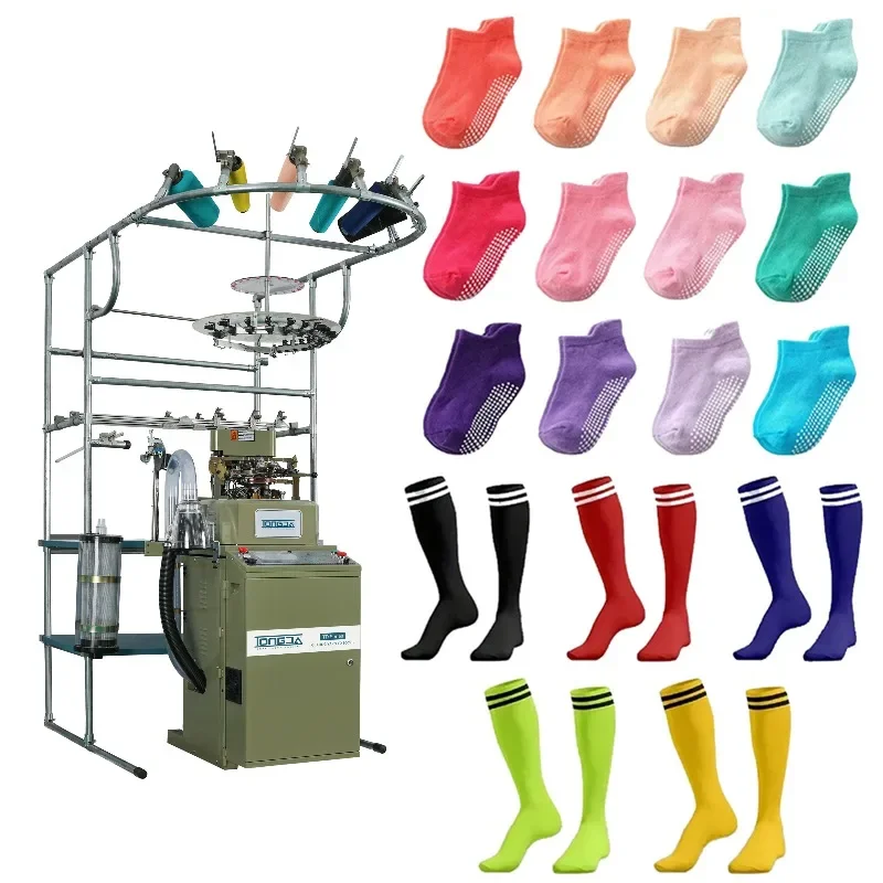-6F-PE automatic 3.75 inch computer selection terry industrial hosiery knitting machine for sale