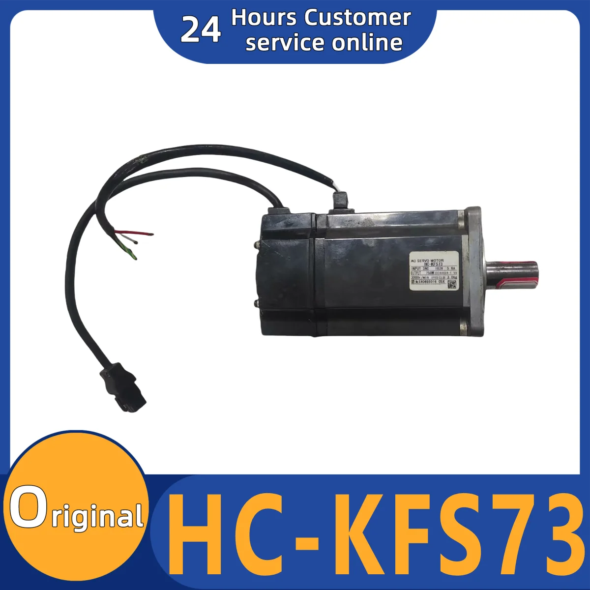 

Brand new original servo motor HC-KFS73 HC-KFS73B HC-KFS73K HC-KFS73BK
