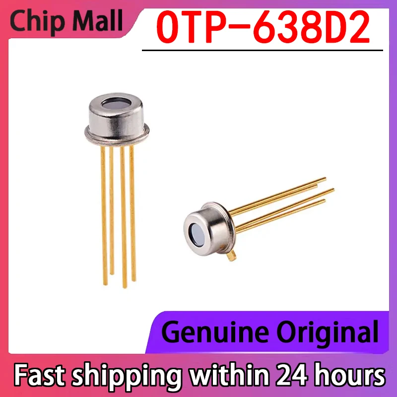 1PCS Original Genuine OTP-638D2 TO-46 Infrared Forehead Temperature Sensor Brand New in Stock for Direct Shooting