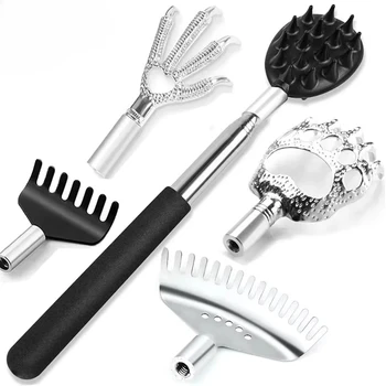 1-5Pcs Telescopic Back Scratcher Extendable Massager for Itch Relief Body Relaxation…