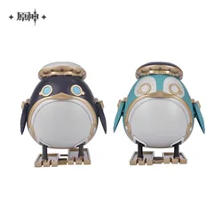 Genshin Impact Freminet Penguin PVC Doll Figure Table Decors Magic Toy Cosplay Anime Figure Toy For Kids Xmas Gifts Clockwork
