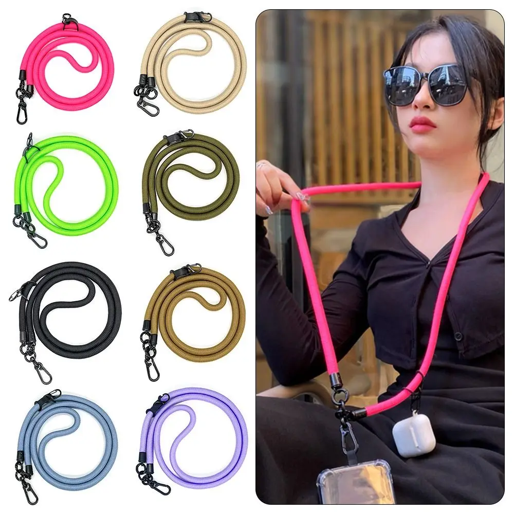 Universal Crossbody Phone Lanyards with Patch Adjustable Mobile Phone Strap Lanyard Neck Rope for Cell Phone Hanging Cord Strap