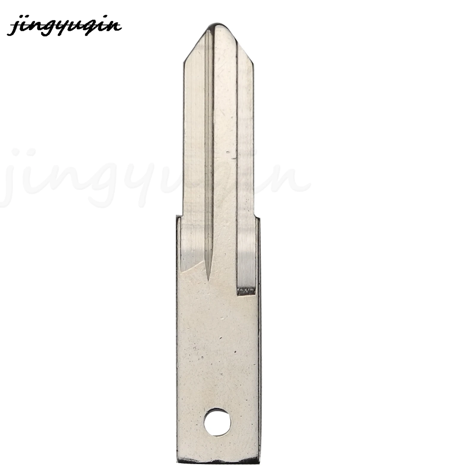 jingyuqin Remote Car Key Uncut Blade For Renault Key Shell Blank Replacement Flip Folding Remote Key Blade Blank