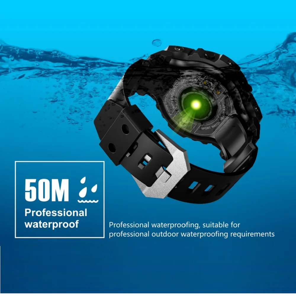 Reloj inteligente S816 para hombre y niño, pulsera profesional resistente al agua hasta 50M, con brújula y cronómetro, para deportes al aire libre,