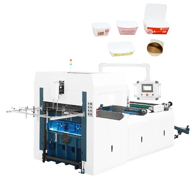 High Pressure Automatic Roll Die Cutting Machine for Disposable Paper Packaging  Cup  Converter  Making 