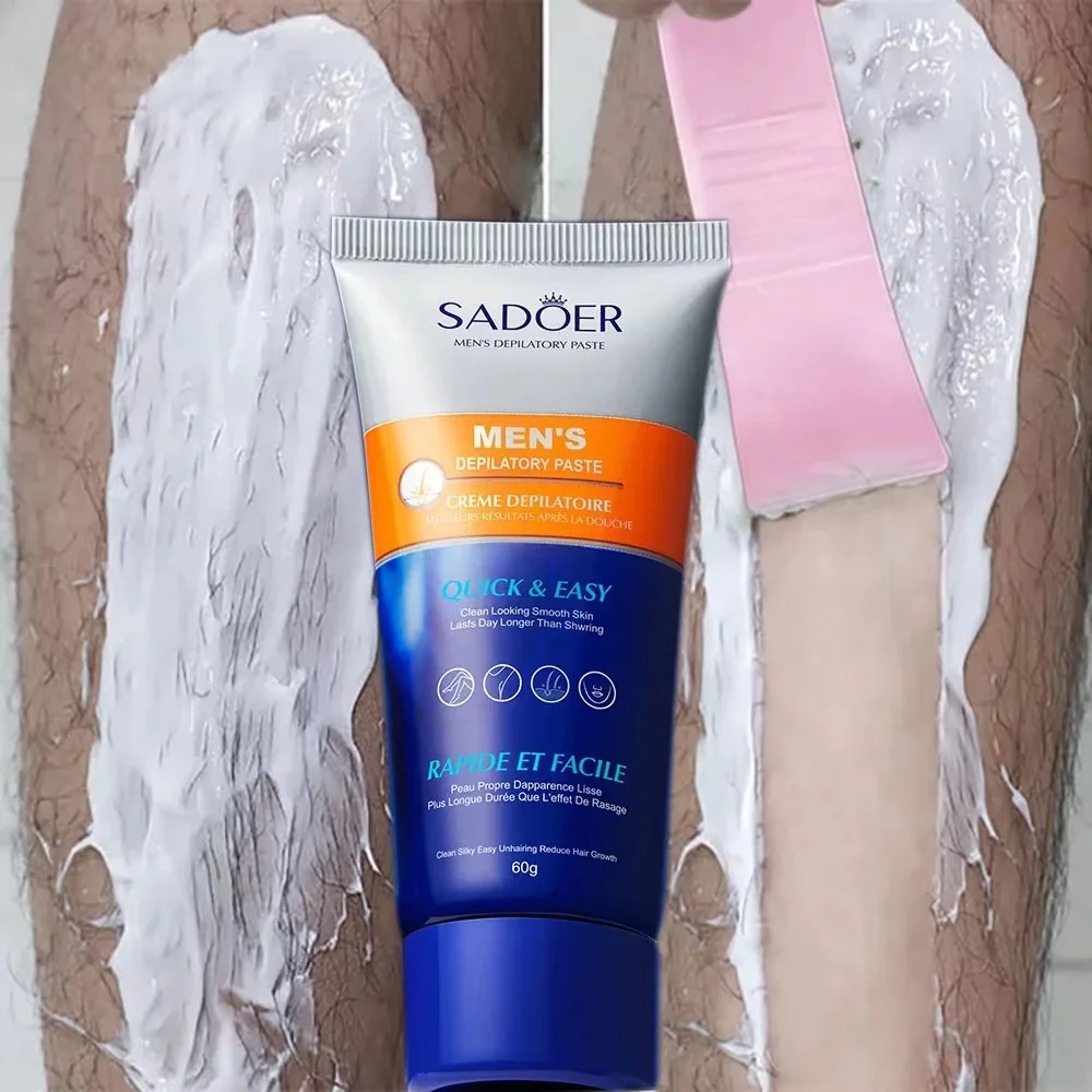 Men's Hair Removal Cream Permanent Epilator Private Area Painless Hair Remover Growth Inhibitor Spray Suitable Sensitive Skin