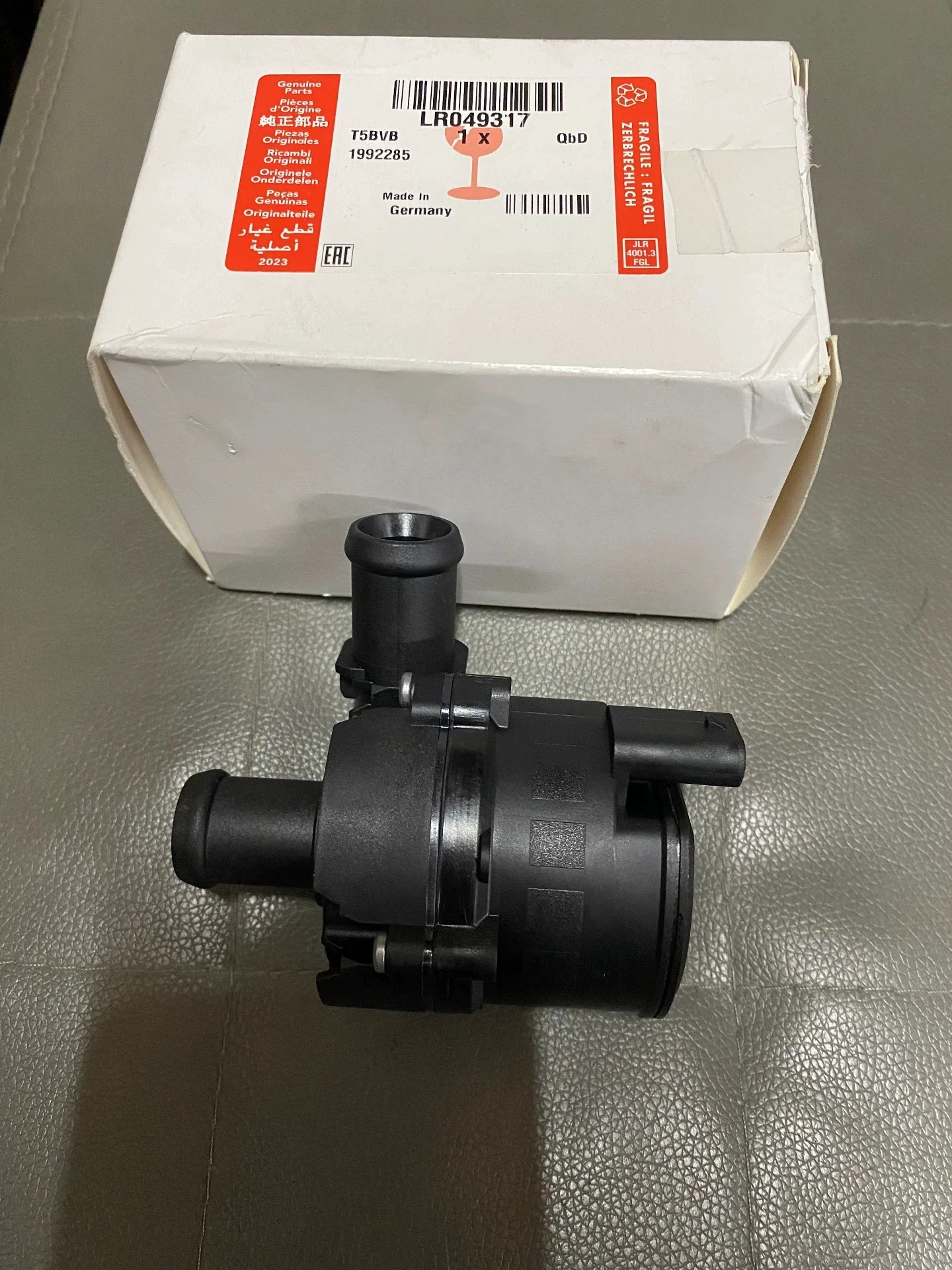 LR049317 T2H2556 LR057368 For Jaguar E-PACE Xe XF Land Rover Discovery V Range Rover Evoque Motor Brushless Water Pump 12V