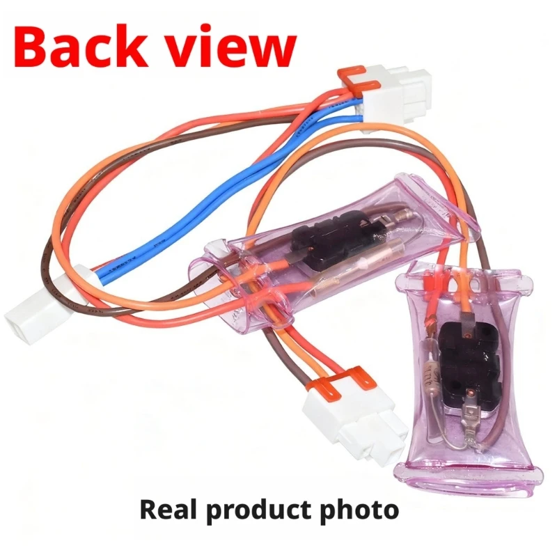 Refrigerator Defrost Control Thermostat, Temperature Control Assembly for Fridge Repair and Maintenance, 1 87HA