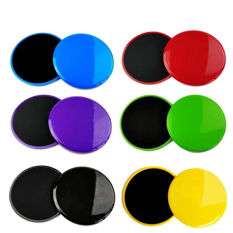 1 Pair 17.7CM Portable Small Round Knee Pad Yoga Mat Fitness Anti-Slip Pad Elbow Hand Rest Pad Disc Protector Pad