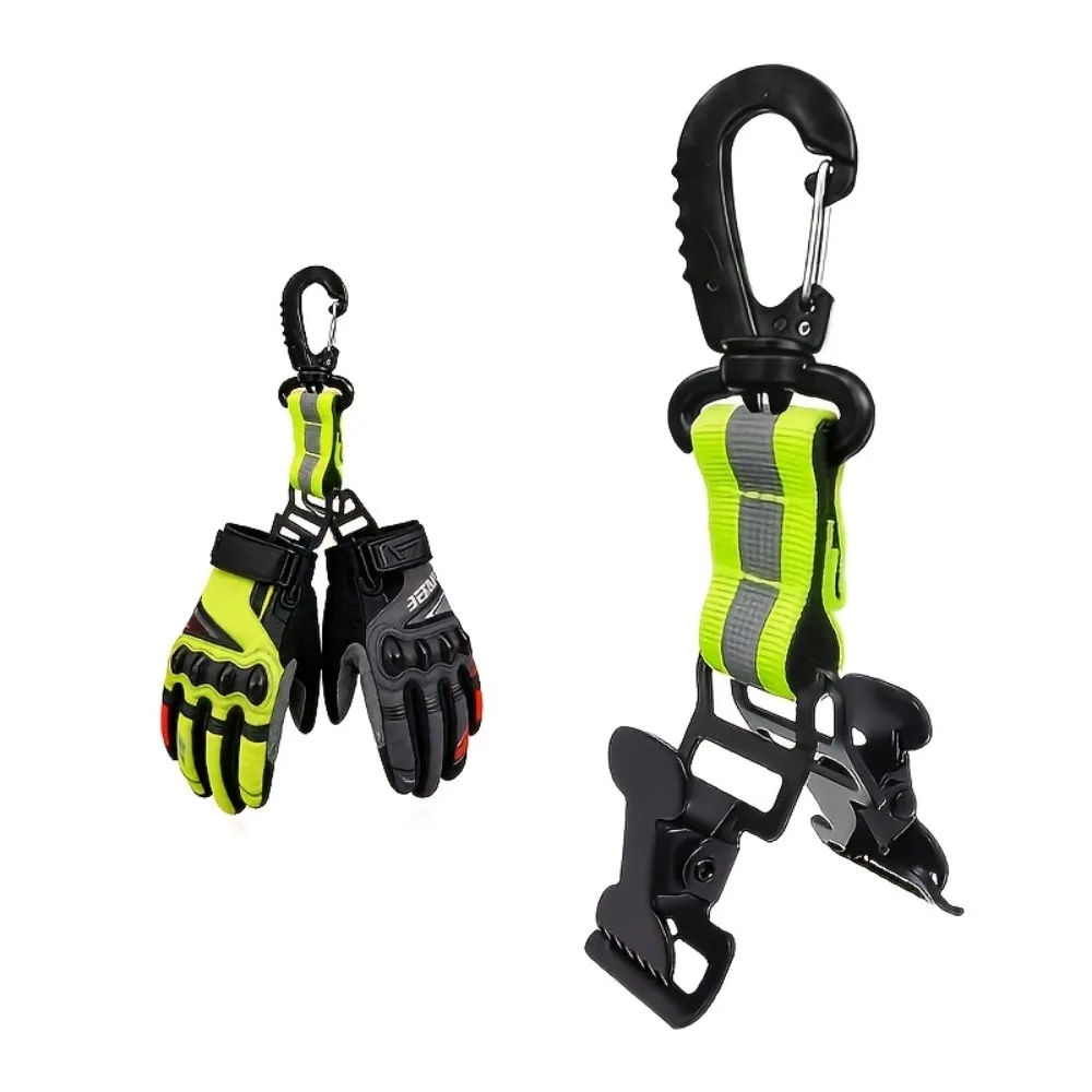 Nylon Glove Clip Suitable Firefighters Construction Workers Outdoor Enthusiast Glove Accessories and Camping Essential Equipment