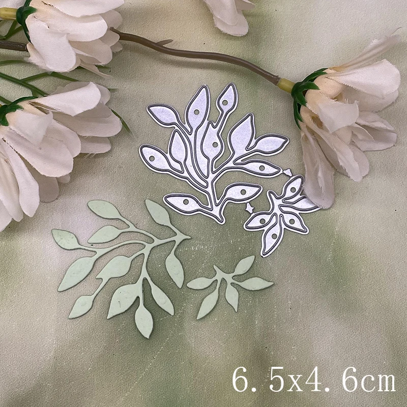 New leaf set Metal Cutting Dies for DIY Scrapbooking Album Paper Cards Decorative Crafts Embossing Die Cuts