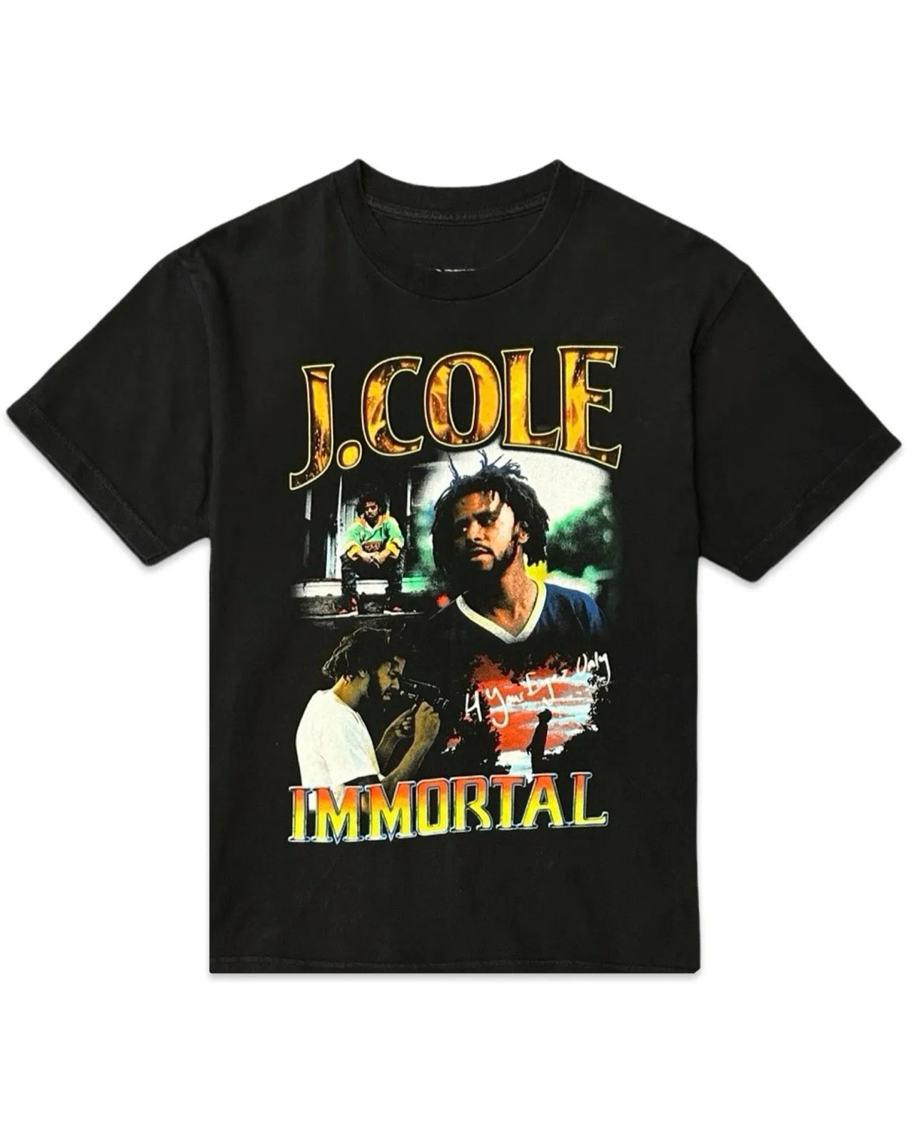 Dreamville J.Cole Immortal Graphic T-Shirt in Black