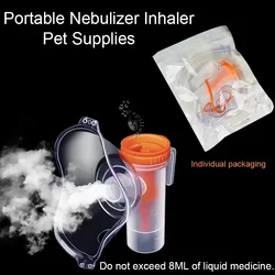 Portable Nebulizer Inhaler Mask Filter Spray Cup Kits Veterinary Medical Equipment