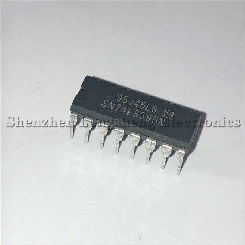 10PCS/LOT NEW SN74LS595N 74LS595 DIP-16 Counter Chip Integrated Block IC In Stock