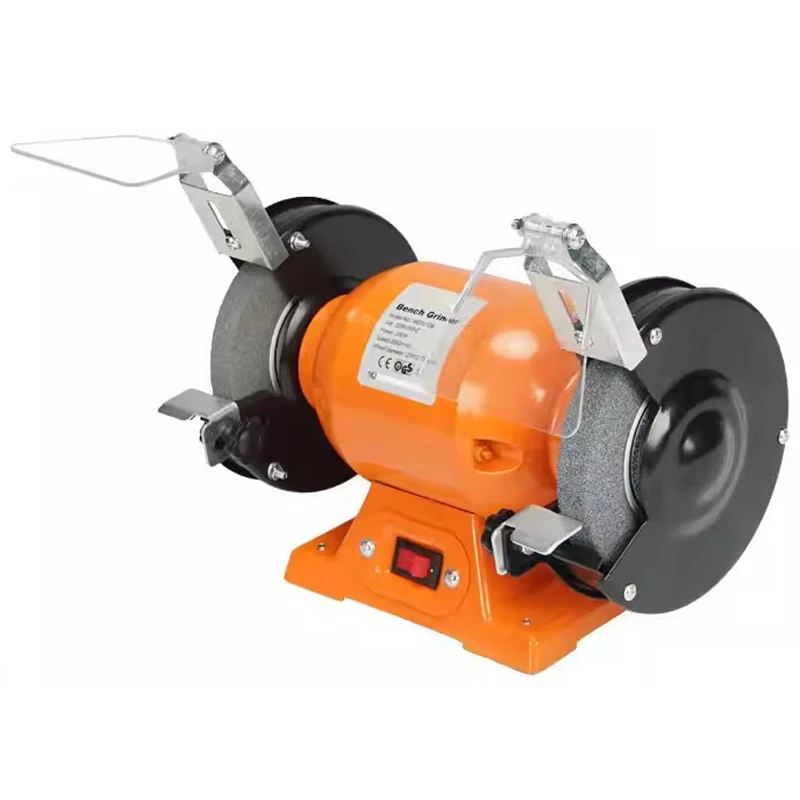 5/6/8-inch Bench Grinder Multi-Functional Home Use Compact Electric Sharpener Dual-Wheel Electric Polisher