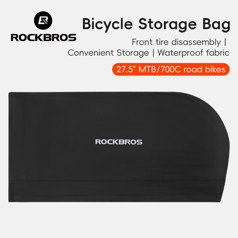 ROCKBROS Mini Portable MTB Road Bike Carry Bag for 27.5 Inch 700C Travel Bike Storage Bag Bike Outdoor Cycling Bicycle Accessory