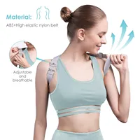 USB Posture Corrector Breathable Smart Humpback Correction Belt Adjustable Rechargeable Support Back Shoulder Posture Corrector